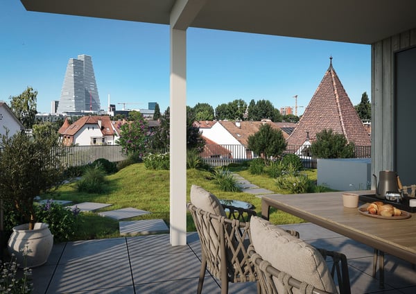 NEUBAU: Exklusive 4.5-Zimmer-Maisonette-Wohnung in Birsfelden 6