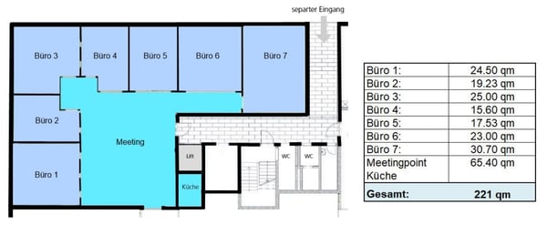 Repräsentativ, stilvoll & modern … Grosszügige Bürofläche in Baden-Dättwil 9