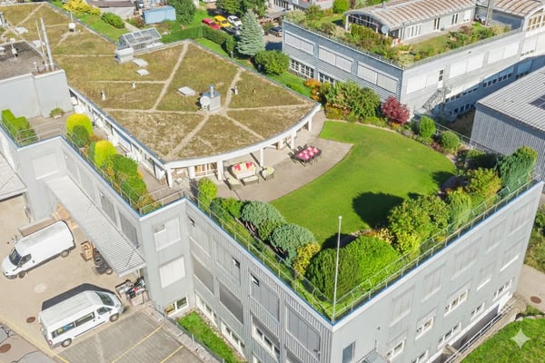 5.5 Zimmer Attikawohnung mit 550 m² Gartenterrasse, ein Traum.... 8
