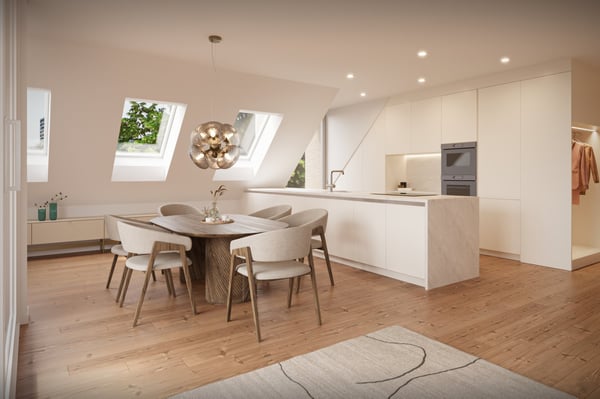 Neubau 3.5-Zimmer-Dachwohnung mit Balkon in Zürich Altstetten