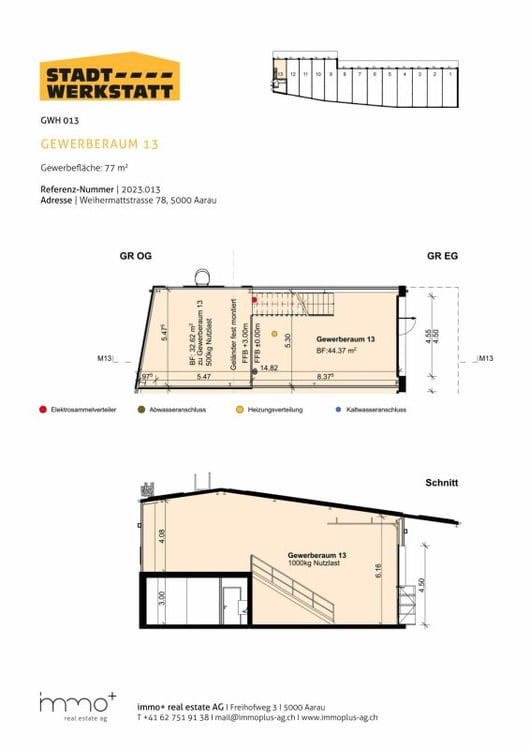Stadtwerkstatt 16 m², Weihermattstrassse 78 7