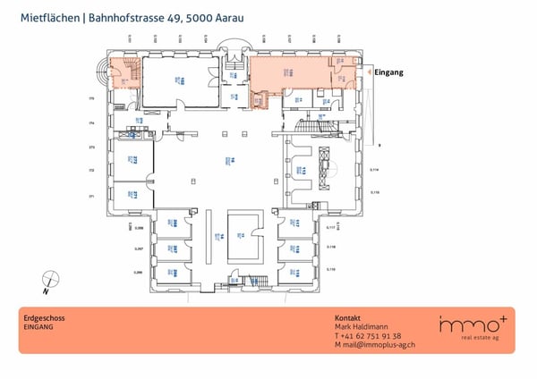 Im Herzen von Aarau | Bahnhofstrasse 49 | 500 m² 4