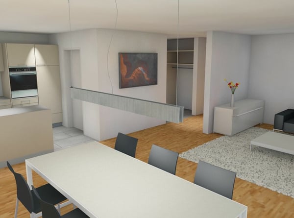 1.5-Zimmerwohnung mit Balkon | 130 m² 1