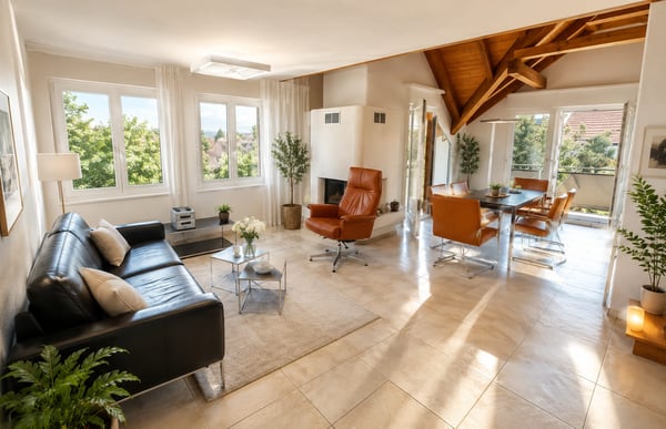 Attraktive 4.5 Zimmer-Dachwohnung mit Galerie und ausbaubarem Galerie-Nebenraum