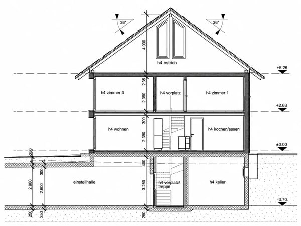 Neubau: 5.5-Zimmer-Reiheneckhaus mit Einstellhalle in Höchstetten 4