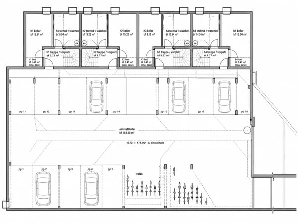 Neubau: 5.5-Zimmer-Reiheneckhaus mit Einstellhalle in Höchstetten 5