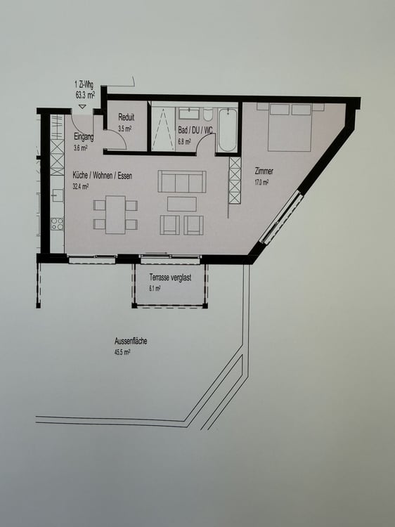 2.5 Zimmer Gartenwohnung 9