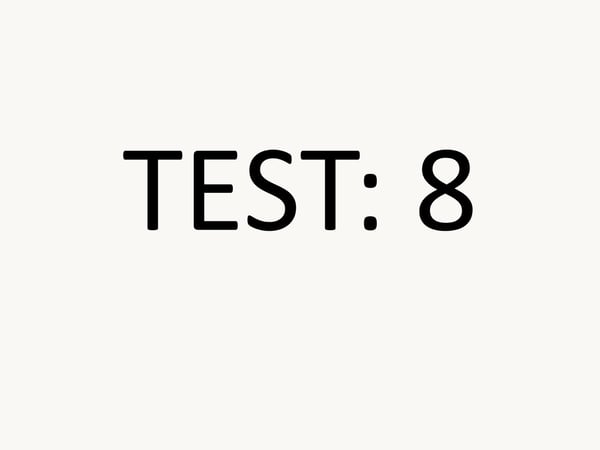 Test: 8 Parkplatz 5
