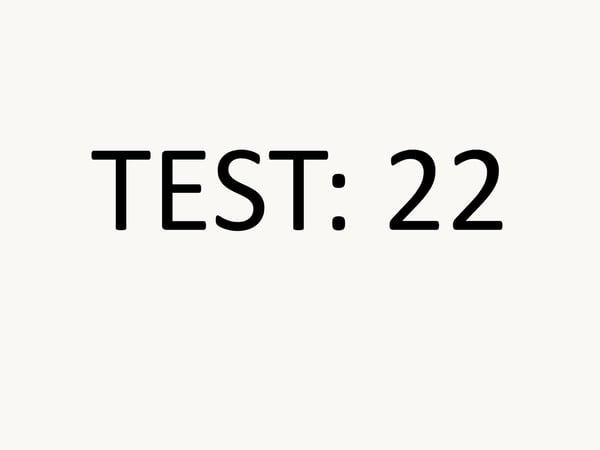 Test: 22 Industrielles Objekt 6