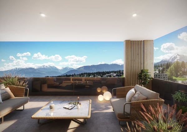 --->Bewirtschaftete 2.5 Zimmerwohnung, direkt bei den Bergbahnen in Flims! 2