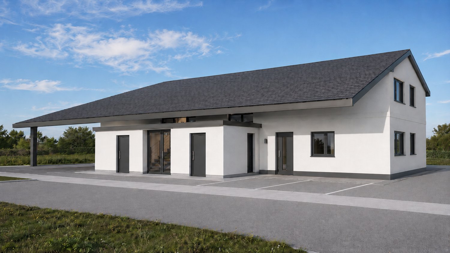 Immobilie in Courtételle - Charmant appartement en rez-de-chaussée de 3,5 pièces à Courtételle – Neuf - Bild 1