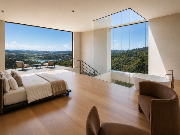 Projet de villa jumelée de 5,5 pièces avec trois terrasses et vue panoramique sur le lac 1