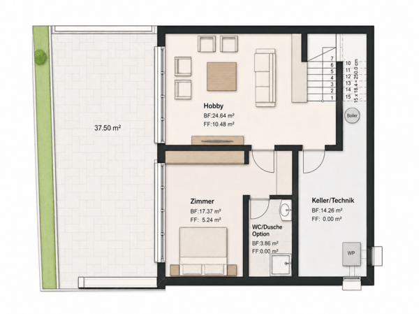 Bellavista - Doppeleinfamilienhaus in Balterswil 12
