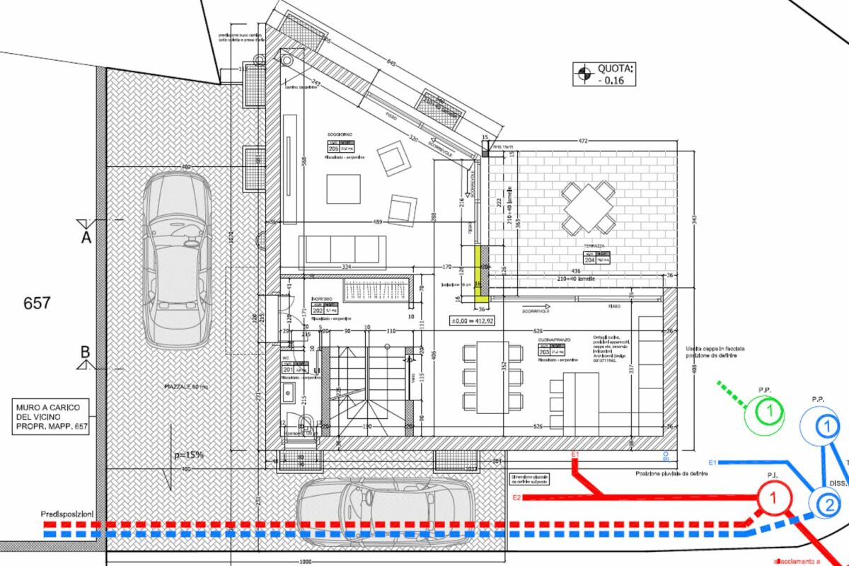 Moderna casa unifamiliare da 6 locali