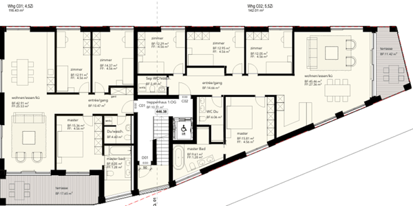 Moderne 5.5-Zimmer-Neubau-Wohnung mit Garage in Glarus Nord 7