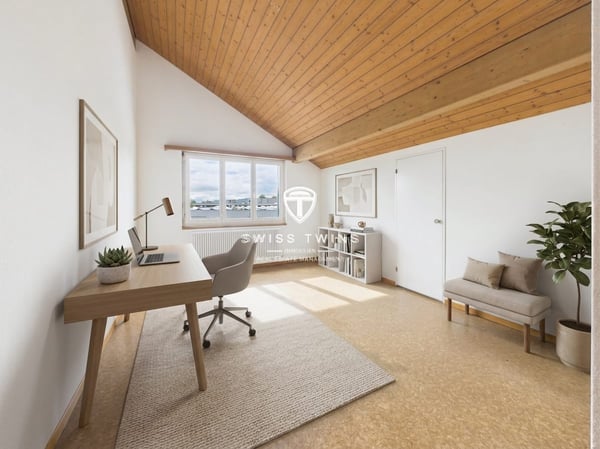 Exklusive 6.5-Zimmer-Dachmaisonette mit Wintergarten & privatem Dachgarten in Cham 3