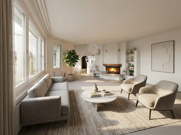 Exklusive 6.5-Zimmer-Dachmaisonette mit Wintergarten & privatem Dachgarten in Cham 10