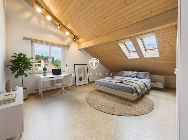 Exklusive 6.5-Zimmer-Dachmaisonette mit Wintergarten & privatem Dachgarten in Cham 9