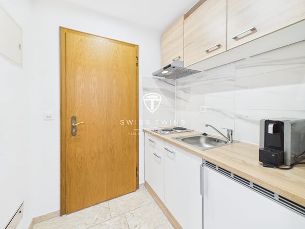 Neu renoviertes business 1-Zimmer-Serviced Apartment mit Garten in Meilen mieten 10
