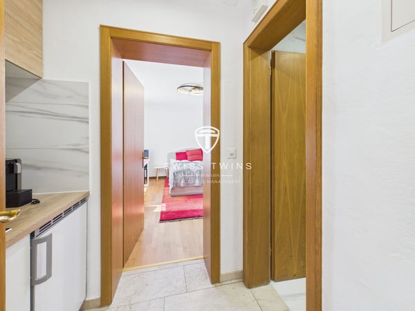 Neu renoviertes business 1-Zimmer-Serviced Apartment mit Garten in Meilen mieten 4