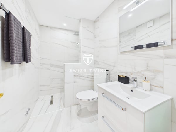 Neu renoviertes business 1-Zimmer-Serviced Apartment mit Garten in Meilen mieten 6
