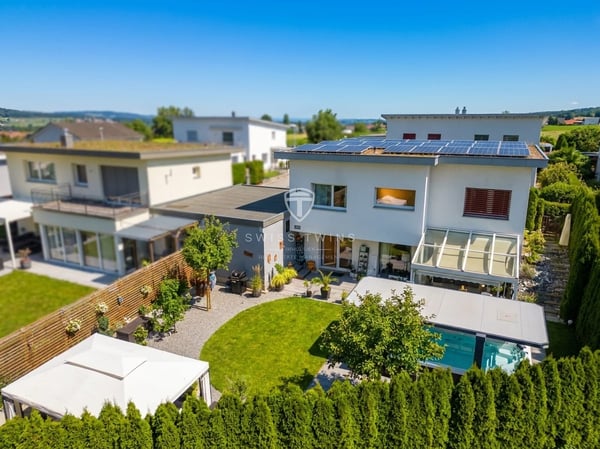 Modernes 6.5-Zimmer-Einfamilienhaus mit Wellnessoase in Emmenbrücke 11