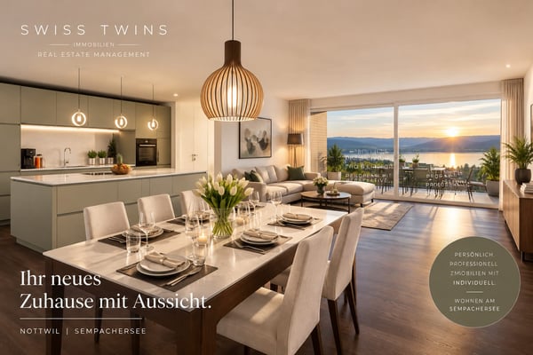 Nottwil - Grosszügige 5-Zimmer-Eigentumswohnung mit Seeblick 1