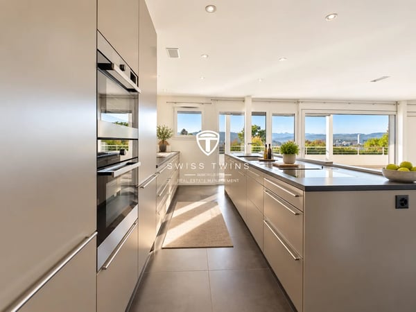 Exklusive 3½-Zimmer-Wohnung mit 203 m² Wohnfläche und grosser Terrasse in Bolligen 3