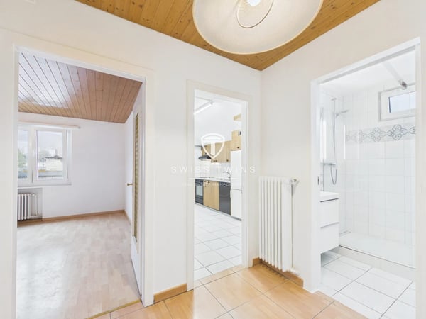 Helle 2.5-Zimmer-Dachwohnung in Zürich, frisch renoviert