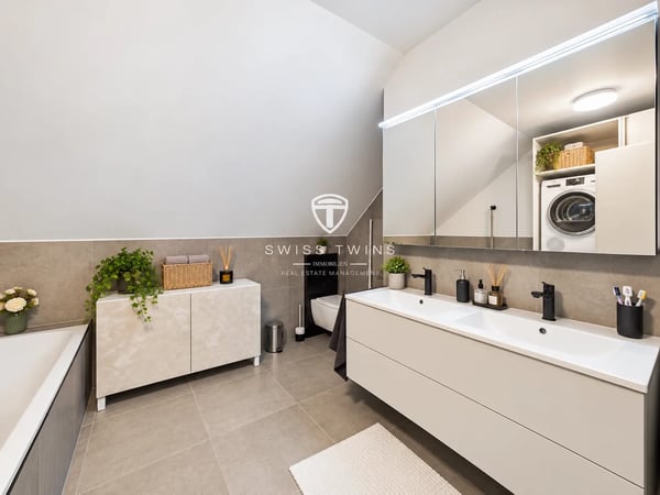 Grosszügige 2.5-Zimmer-Dachwohnung mit Cheminée und zwei Balkonen in Effretikon 8