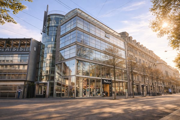 First-Class-Büro an der Bahnhofstrasse in Zürich 1