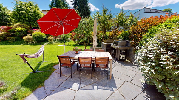 Stilvolle 4½-Zimmer Gartenwohnung mit teils Seesicht in Wädenswil 4