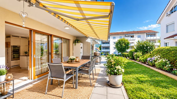 Charmante 3½-Zimmer Wohnung mit grosszügigem Garten