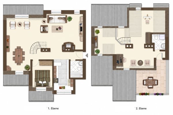 Über den Dächern von Zürich - Maisonette-Wohnung mit spektakulärer Dachterrasse 13