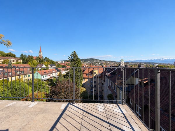 Über den Dächern von Zürich - Maisonette-Wohnung mit spektakulärer Dachterrasse 12