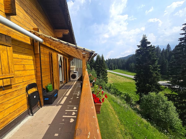 schönes Doppelchalet mit Garten und herrlicher Aussicht 30