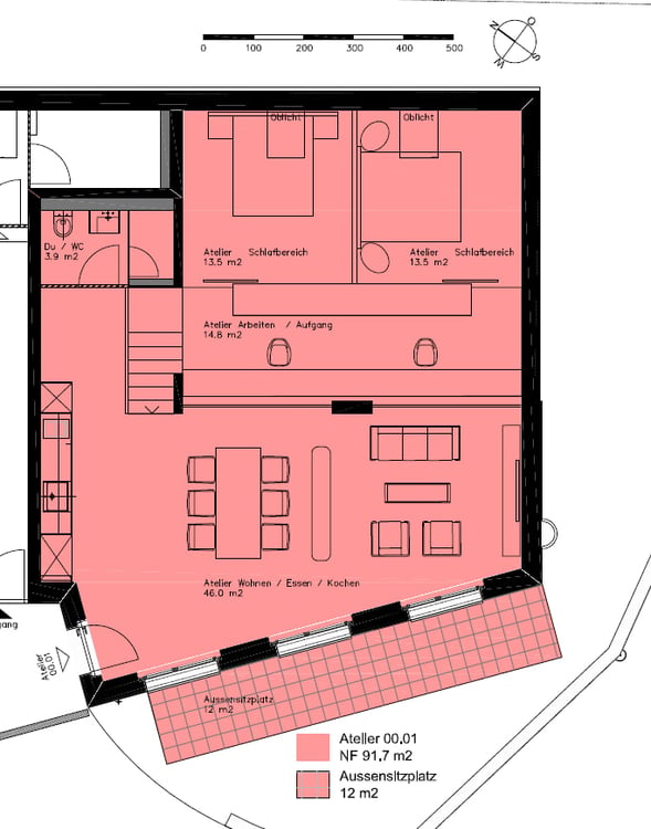 Moderne, grosszügige Loftähnliche Wohnung 6