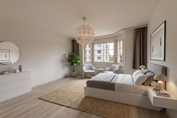 Attraktive Hochparterre-Wohnung mit Cheminée und viel Stauraum 7
