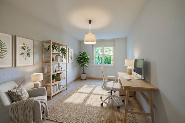 Attraktive Gartenwohnung mit Cheminée und privatem Gartenanteil 10