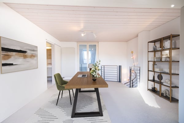Zentral und ruhig: Helle 3.5-Zimmer-Duplex-Wohnung mit Wintergarten und Balkon 11