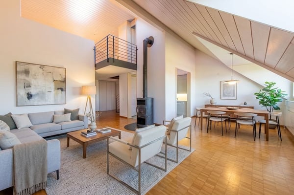 Duplex-Highlight mit Waschturm, Réduit & Cheminée 2