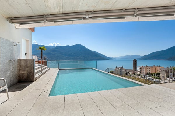 2.5-Zimmer-Attikawohnung mit Panoramasicht in Brissago kaufen 1