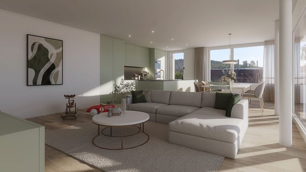 4,5-Zimmer-Spitzenwohnung in bester Lage mit interessanten Aussichten ! 5