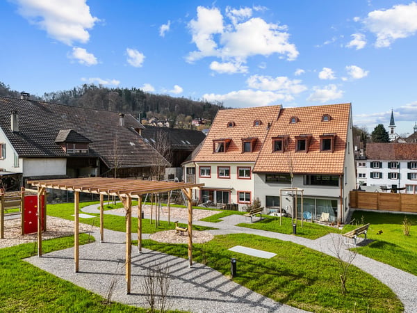 Jetzt fertiggestellt : Top-3,5-Zimmer-Wohnung mit privatem Garten ! B02 7