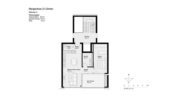 In Altstadtnähe: Herzige 1.5-Zimmer-Wohnung im 1.OG. Ruhig & doch zentral 2