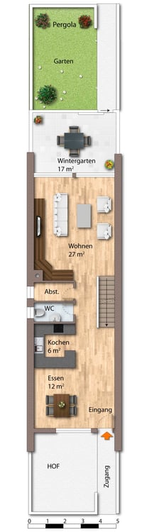 Die Gelegenheit des Jahres! Top-5.5- bis 6,5-Zimmer-Reihenhaus jetzt drastisch reduziert ! 30