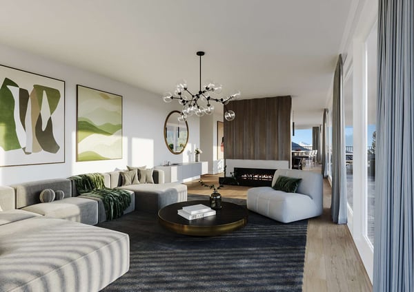 Luxuriöse Neubau Attikawohnung an zentraler Lage 2