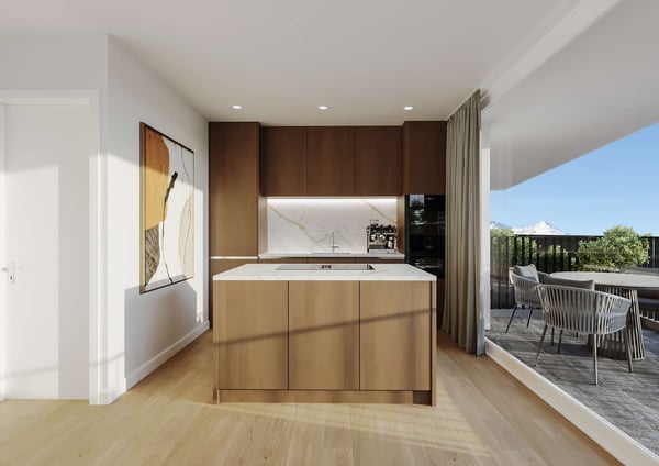 Luxuriöse 1 1/2 Zimmer Neubau Wohnung 5