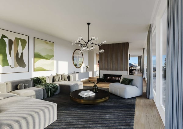 Luxuriöse Neubau Attikawohnung an zentraler Lage 2
