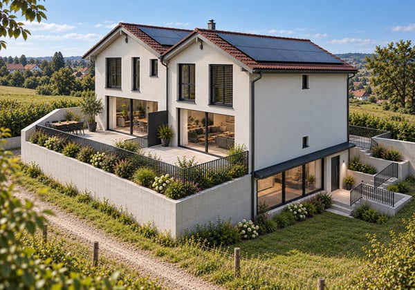 Nouvelle villa contiguë de 5 pièces avec finitions à choix! 7
